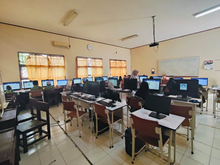 MIN 4 Bungo Gelar Tes Kemampuan Akademik Kelas VI